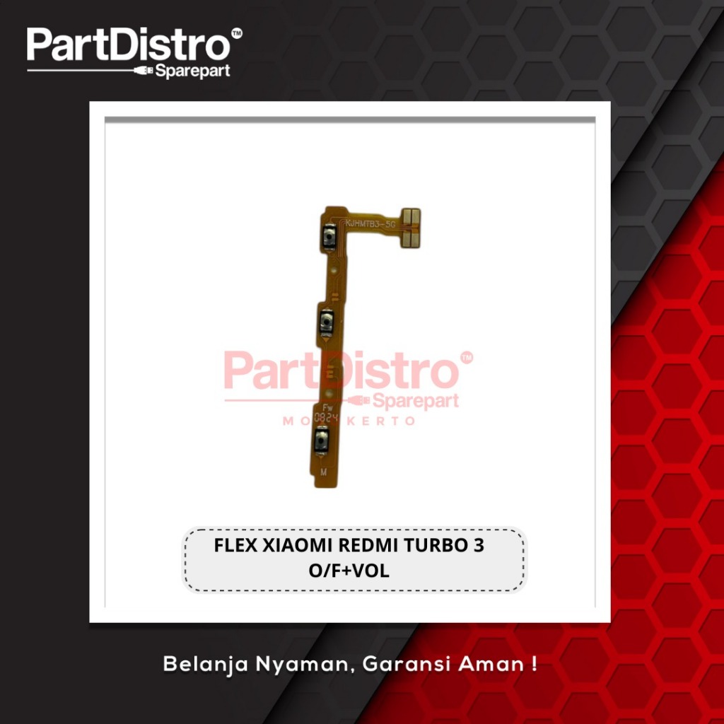 FLEX XIAOMI REDMI TURBO 3 O/F+VOL