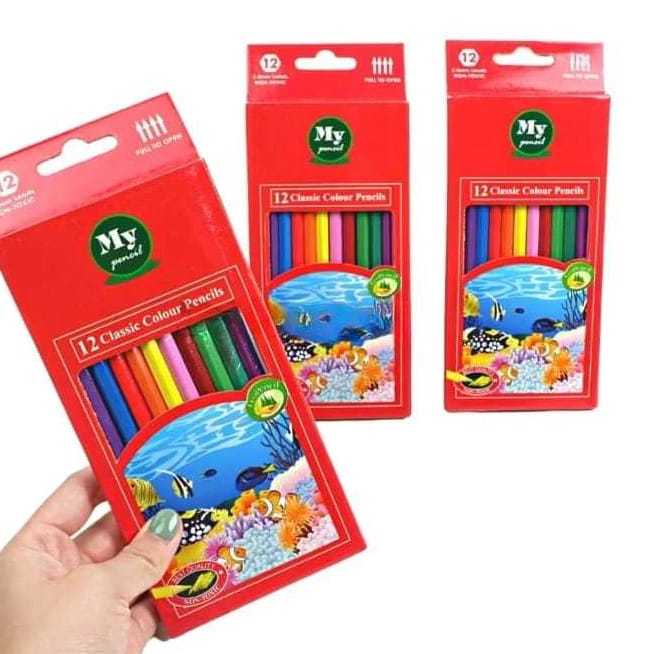 

pensil warna 12W L My pensil