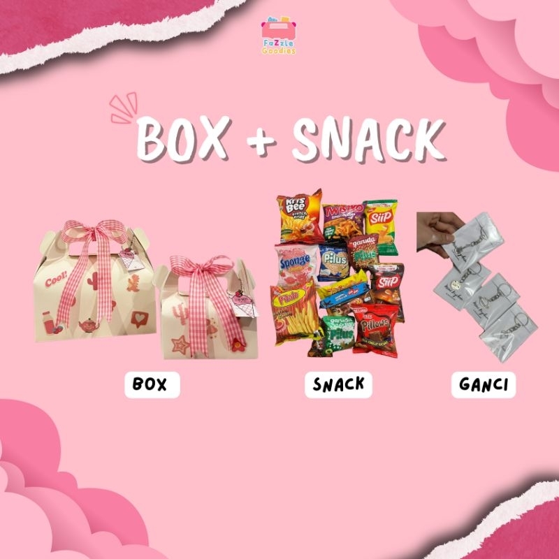 

SNACK BOX GABLE BOX (INCLUDE SNACK)