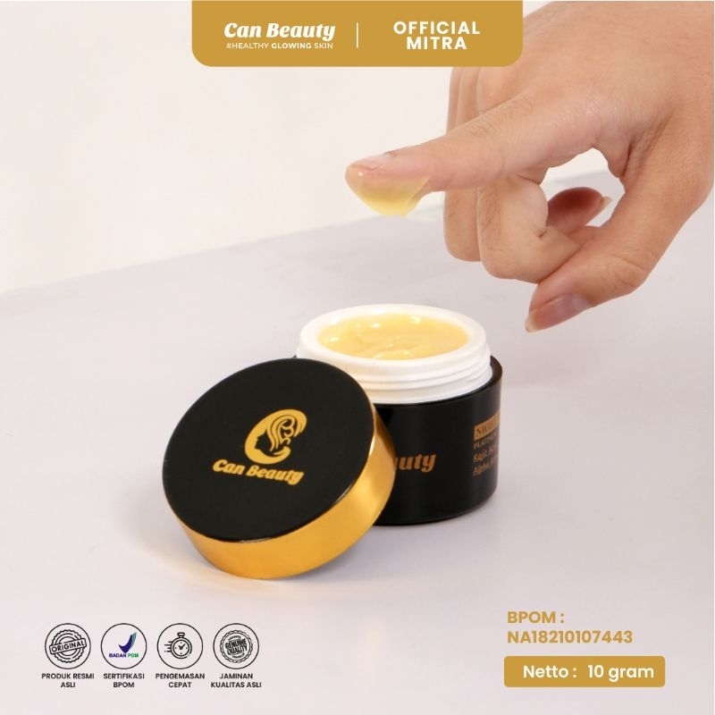 ( Free gift ) Night whitening can beauty official skincare bpom