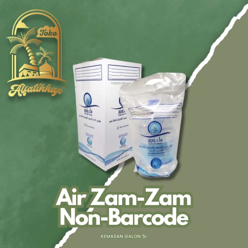 

Air Zam Zam 5L Makkah Non Barcode via Laut GARANSI ASLI BANDUNG CIMAHI