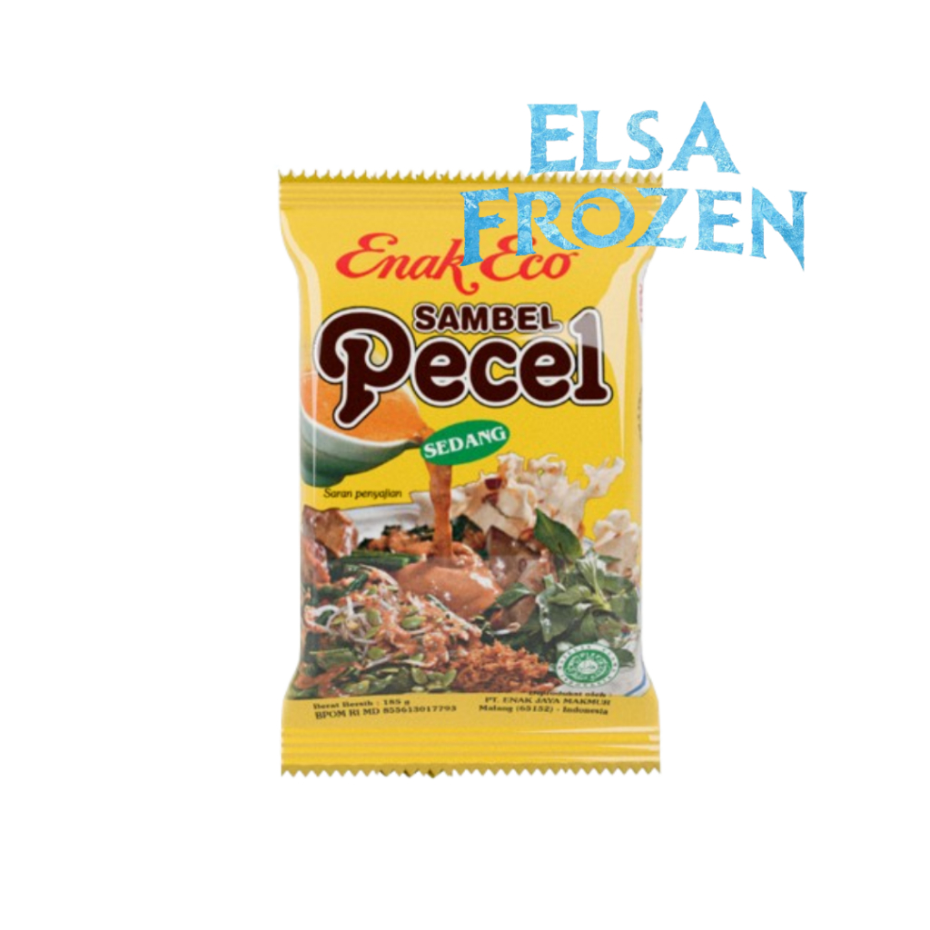 

ENAK ECO SAMBEL PECEL SEDANG 185GR/ BUMBU INSTAN