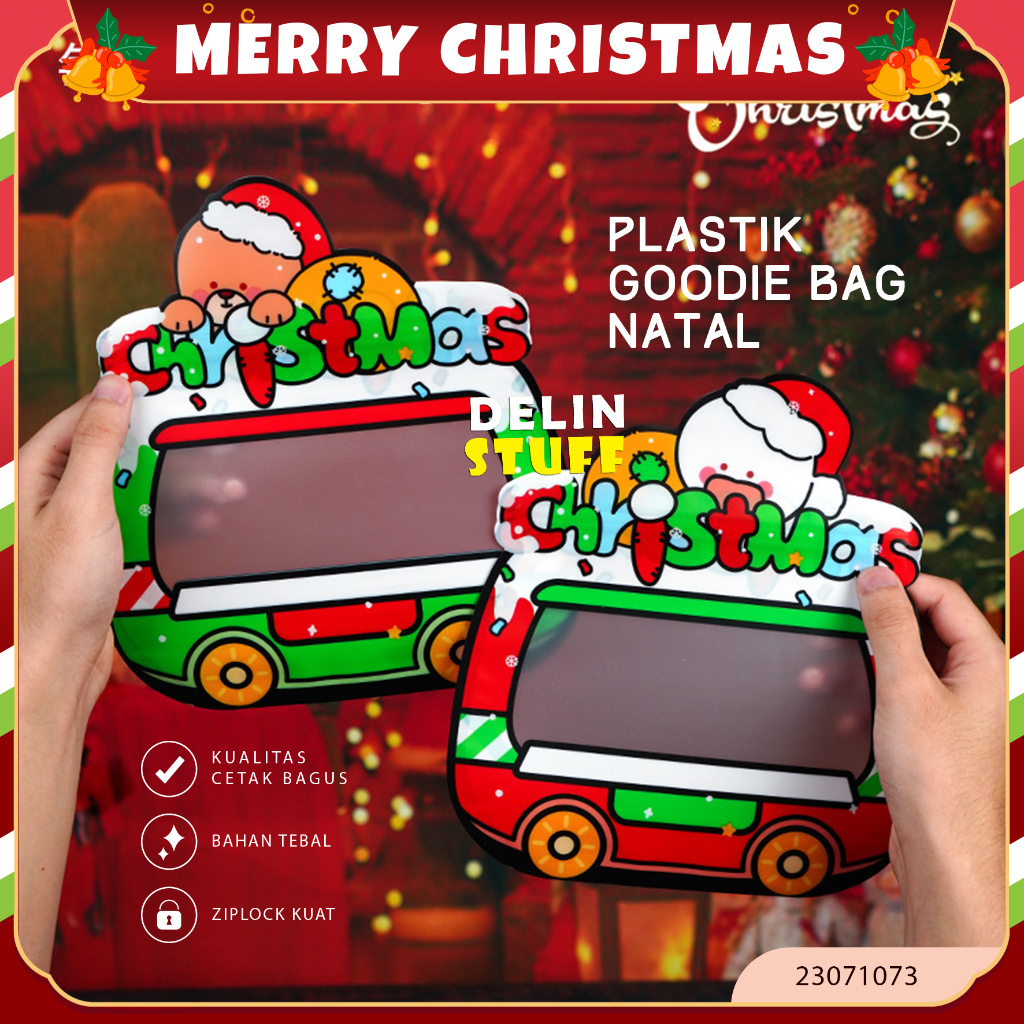 

Plastik Goodie Bag Natal Plastik Bingkisan Natal Tas Merry Christmas Tas Hampers Natal (2307813)