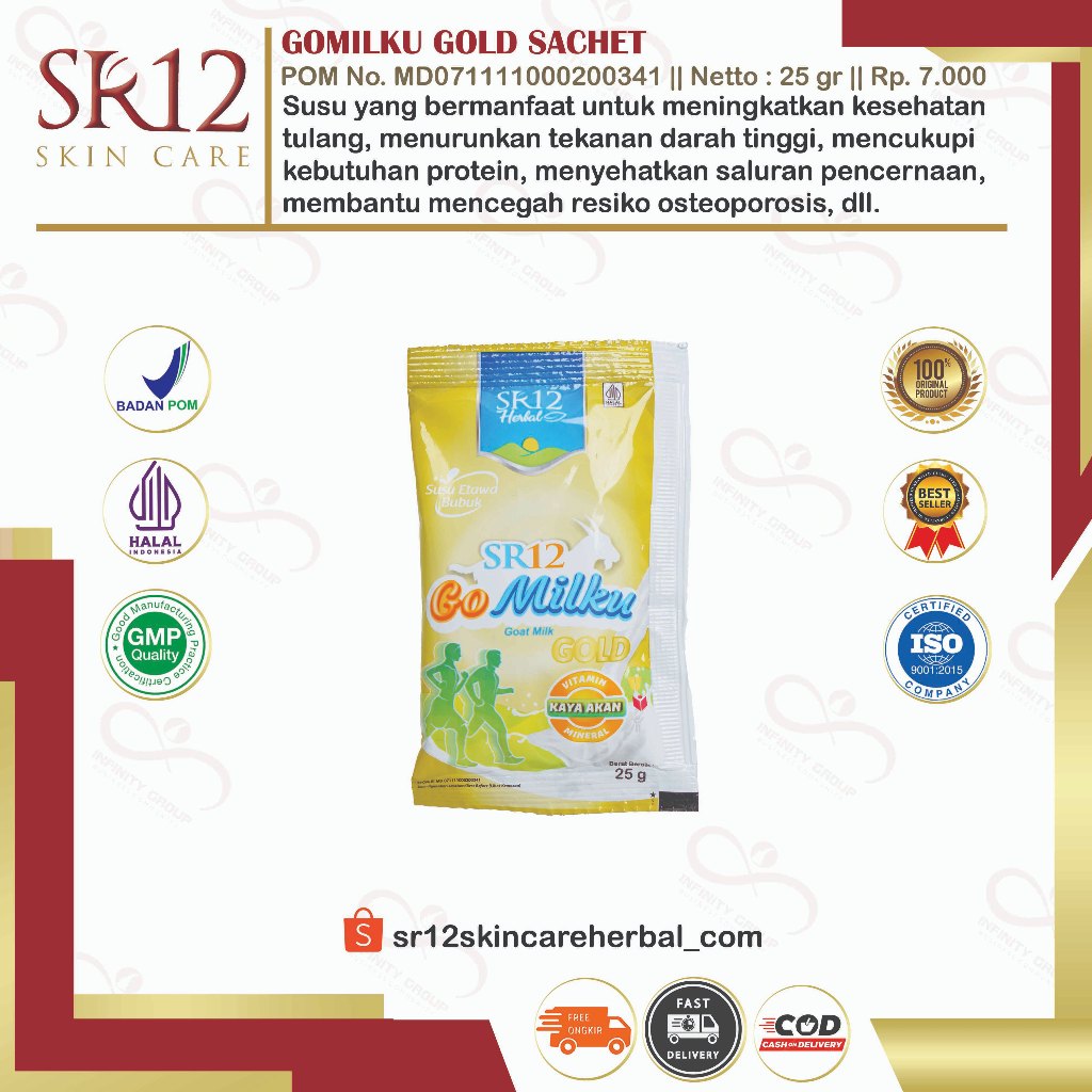 

SUSU KAMBING ETAWA GOMILKU GOLD SR12 SACHET 25 gr
