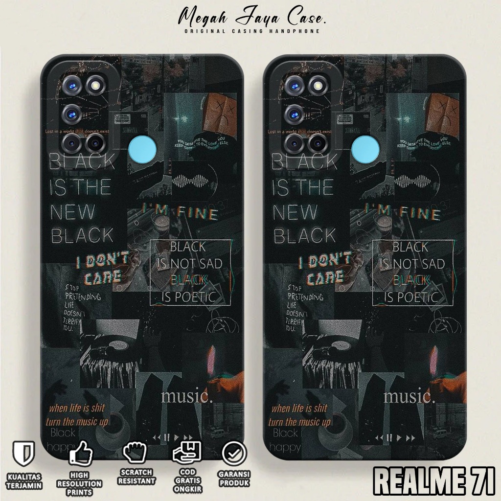 Case REALME 7i - Casing REALME 7i Motif AESTH - Softcase Hp REALME 7i - Kondom Hp - Pelindung Hp - S
