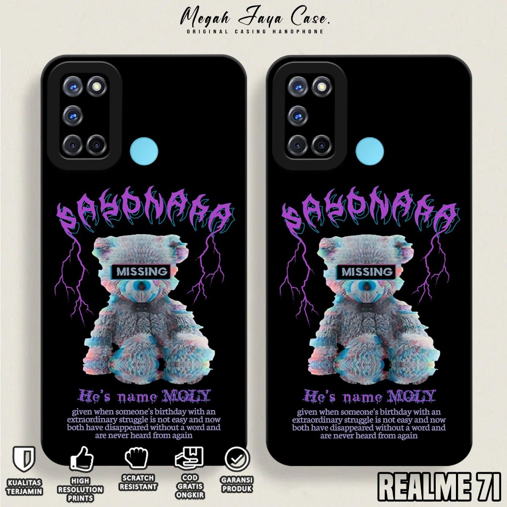 Case REALME 7i - Casing REALME 7i Motif BNKA - Softcase Hp REALME 7i - Kondom Hp - Pelindung Hp - So