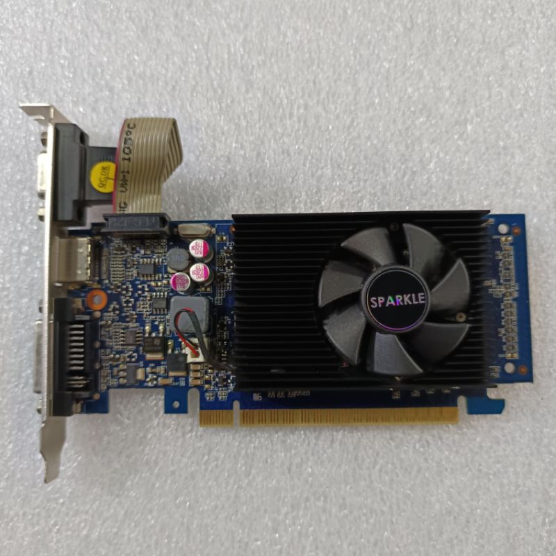 vga card pcie 1gb ddr3 64bit express nvidia gt210 bekas second murah