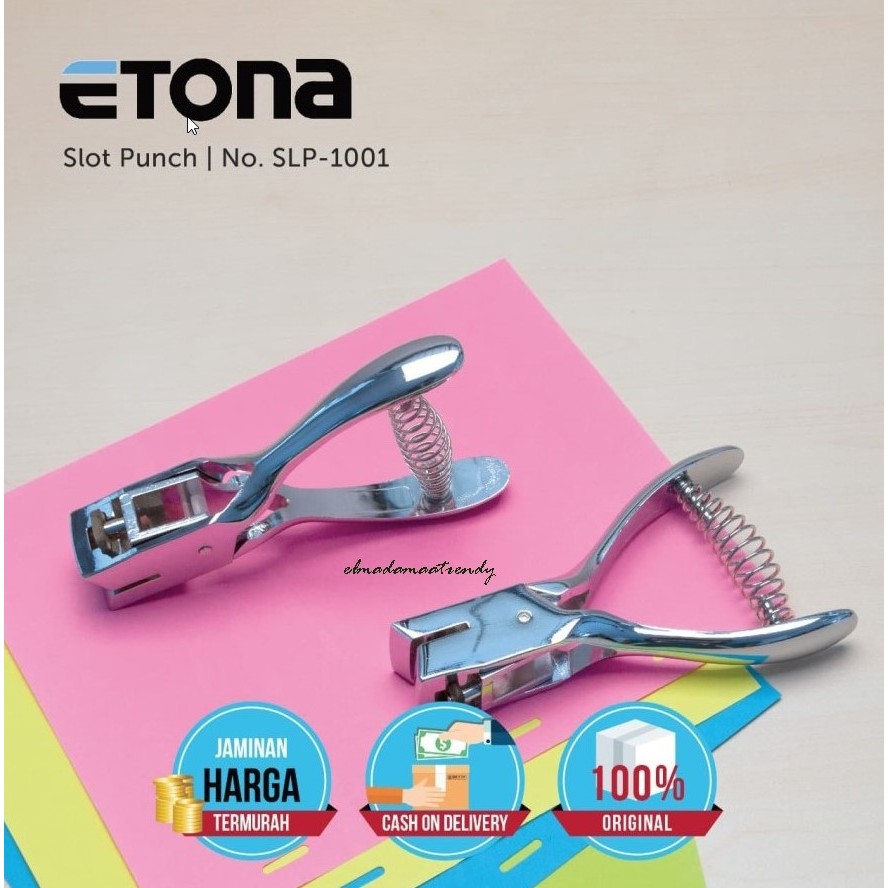 

Pembolong ID CARD Etona Slot Punch E101