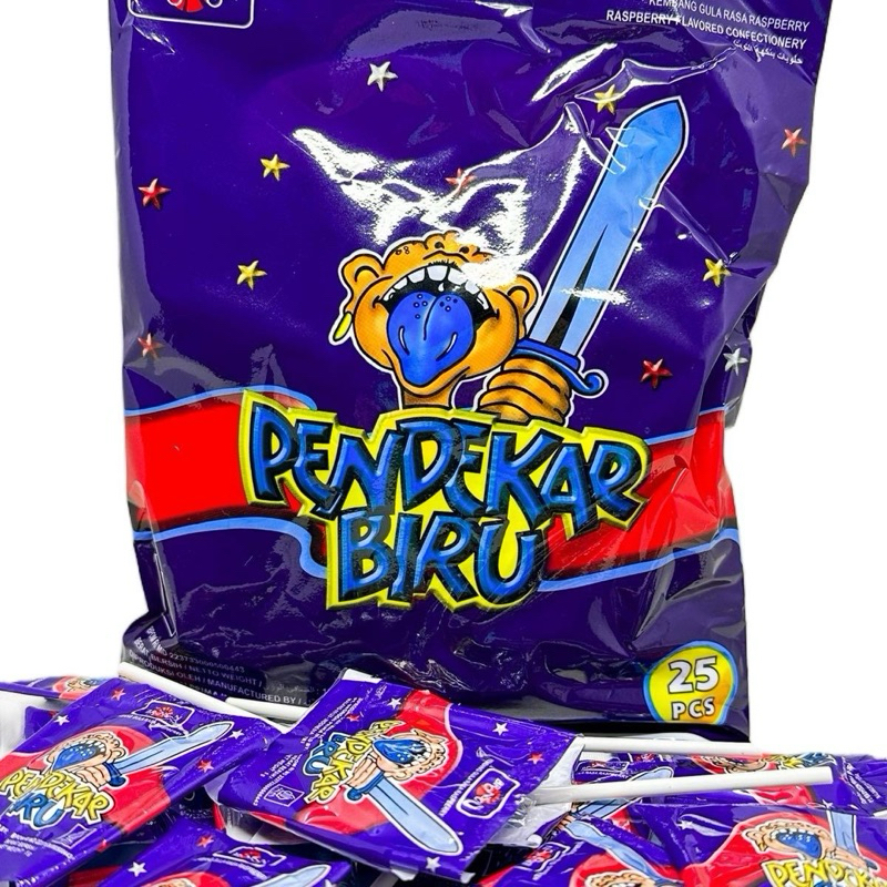 

Permen Pendekar Biru Legendaris 1 Pack isi 25pcs Candy