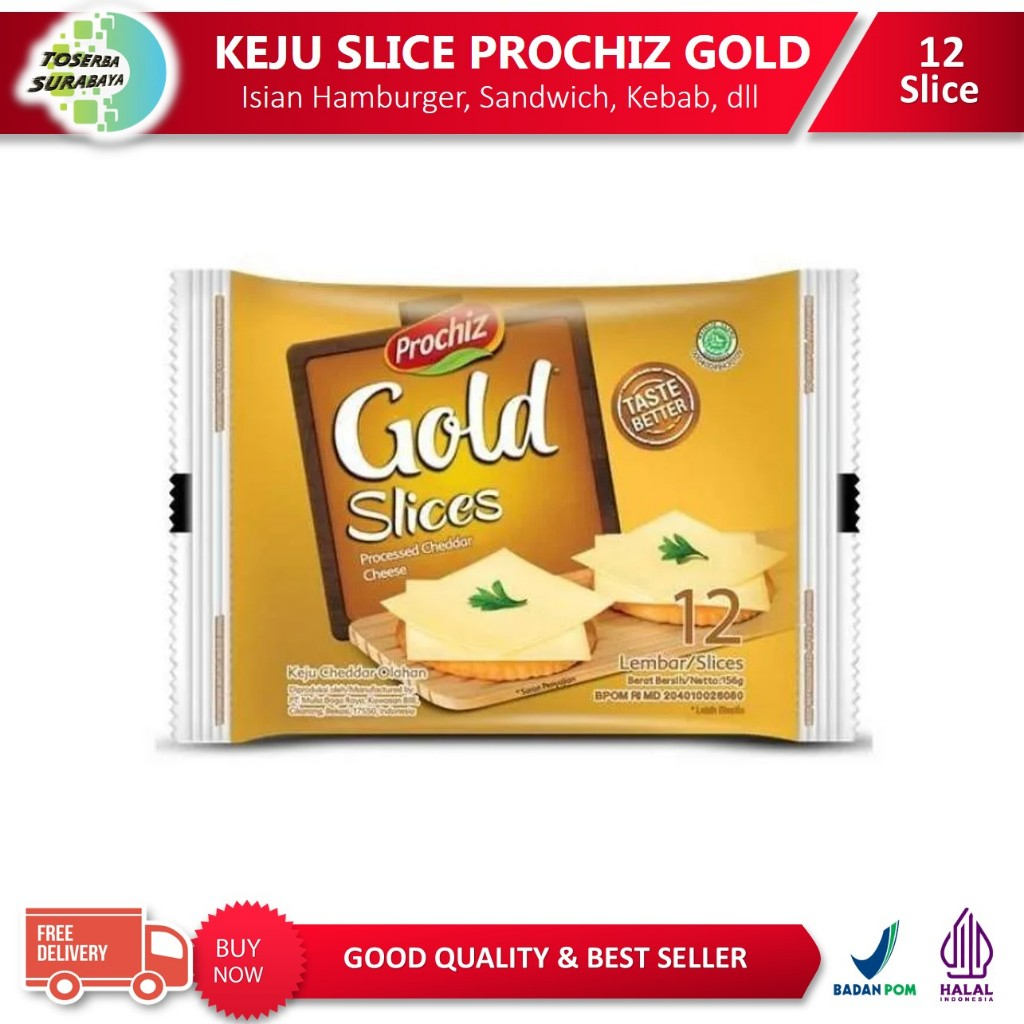 

KEJU SLICE PROCHIZ GOLD @12 Slice