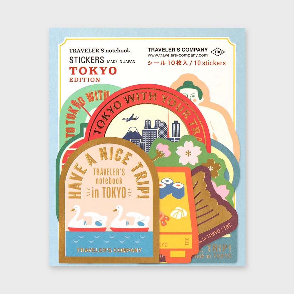 

Travelers Notebook Sticker Set TOKYO