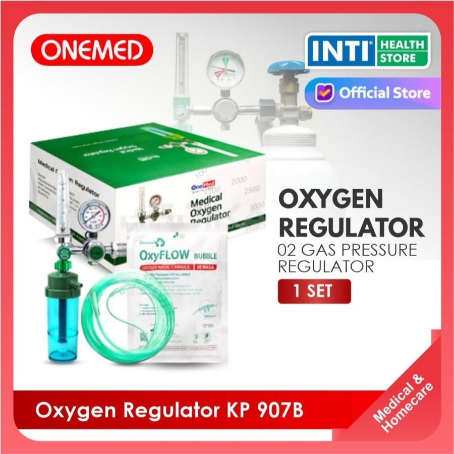 ONEMED Oxygen Regulator KP 907 / Regulator Oksigen