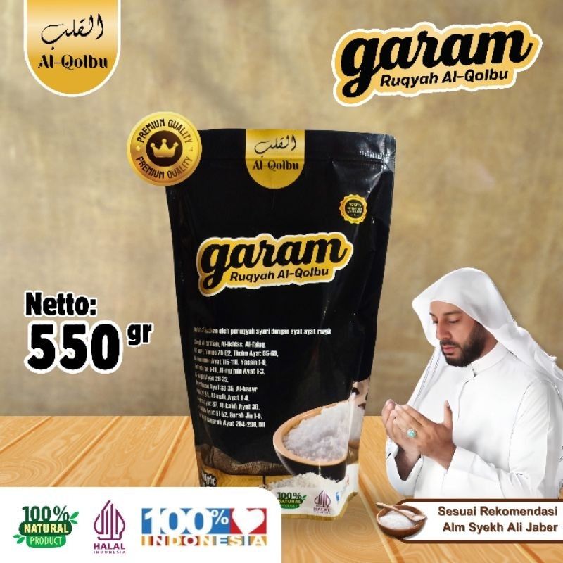 

AL QOLBU GARAM RUQYAH 550GR | Membuang Aura Negatif dan Memperlancar Rezeki