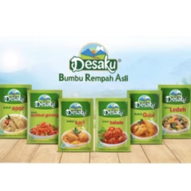 

Desaku Bumbu Rempah Asli 10 sachet