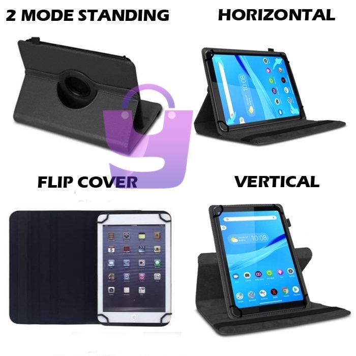 Case Tab GALAXY PC PRO 11 10.1 Inch Flip Cover 360 Rotary UNIVERSAL Casing Tanpa LUBANG KAMERA