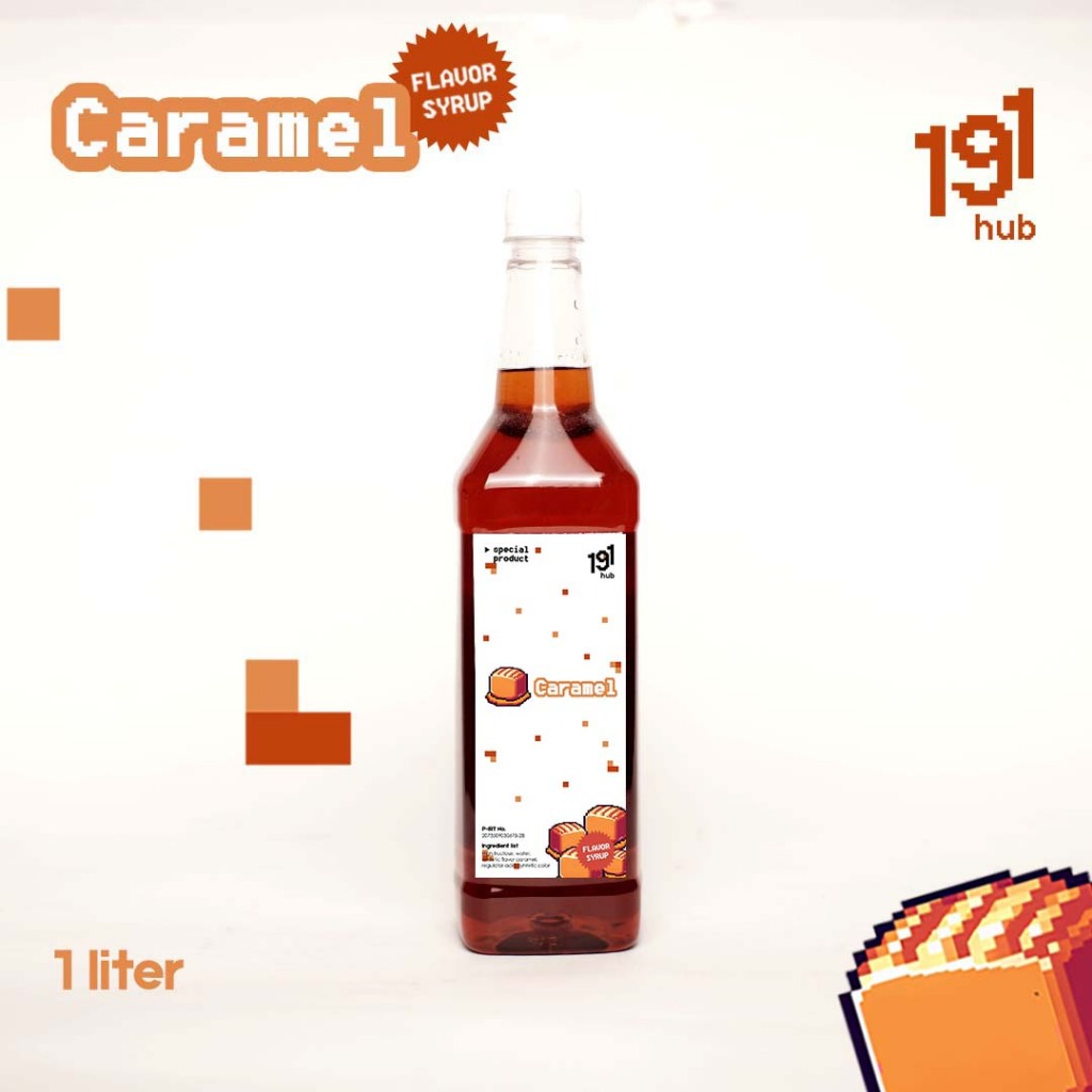 

flavour syrup caramel 1000 ml | nineteen one hub