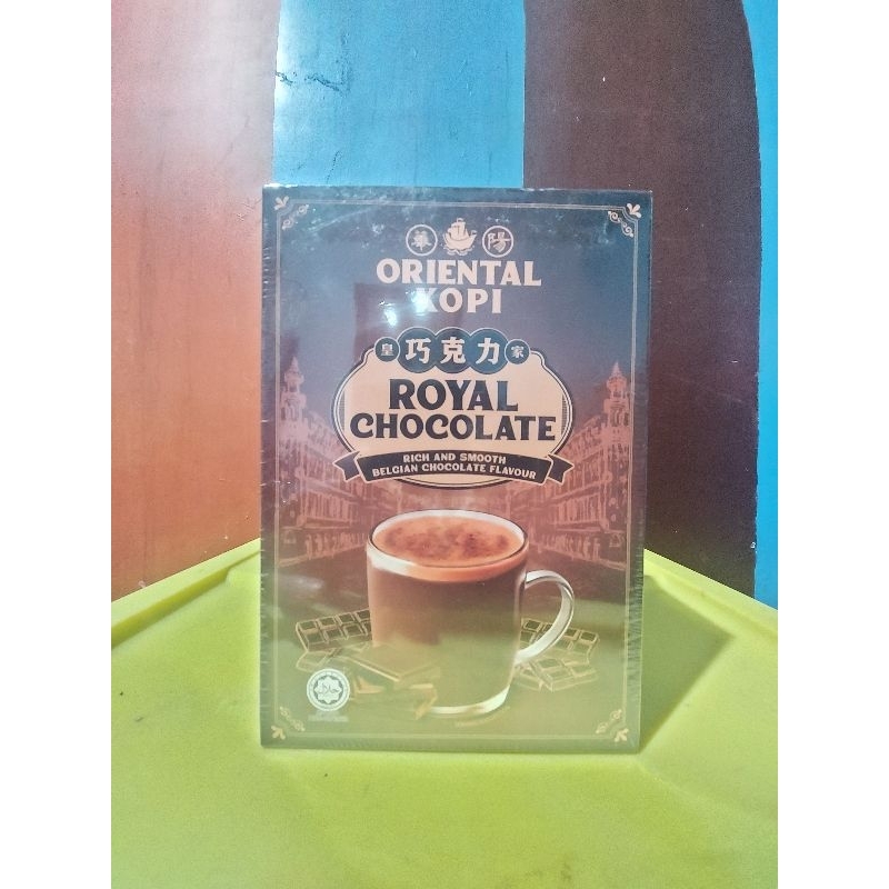 

Oriental Kopi Royal Chocolate (10x38gr) Chocolate Oriental Kopi Rich and Smooth Belgian Chocolate Flavour