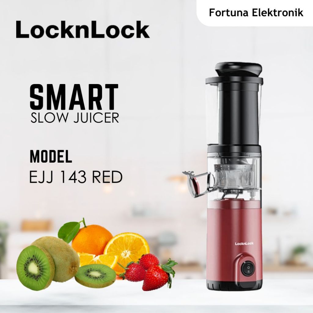 Locknlock Slow Juicer EJJ143 red
