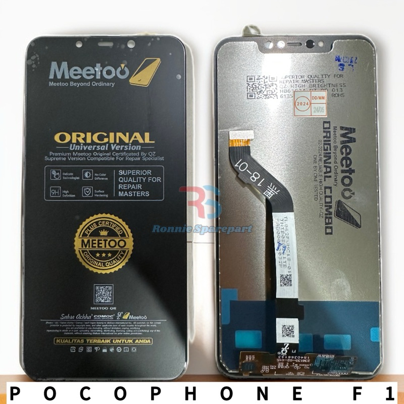 LCD TOUCHSCREEN POCOPHONE F1 / POCO F1 - MEETOO ORI COMPLETE