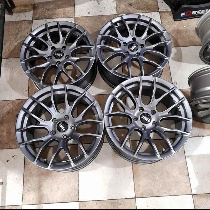 VELG MOBIL BEKAS OSTER RING 17 LEBAR 7,5/9 PCD 5X114 ET42/35 VELG UNTUK MOBIL CIVIC ACCORD CAMRY TER