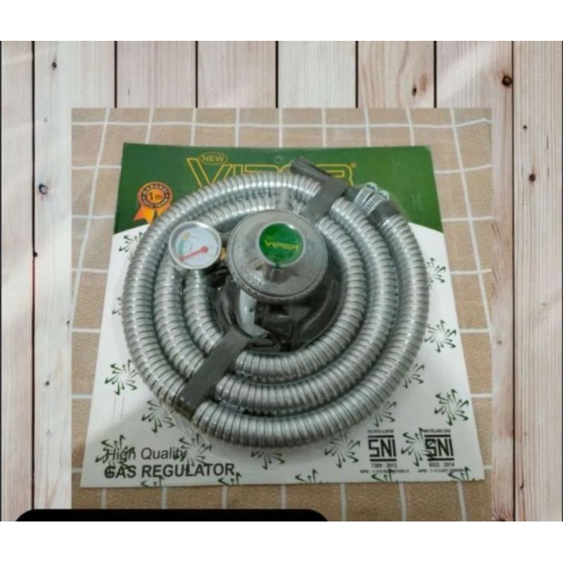 Selang Gas Paket Viper Murah SNI/ Selang paket Regulator Kompor gas Viper 3 kg -12 kg SNI