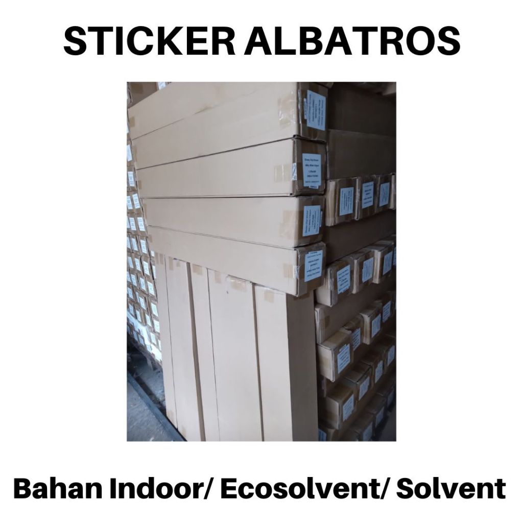 

Sticker Albatros Polos (Roll) Untuk Print Digital Printing