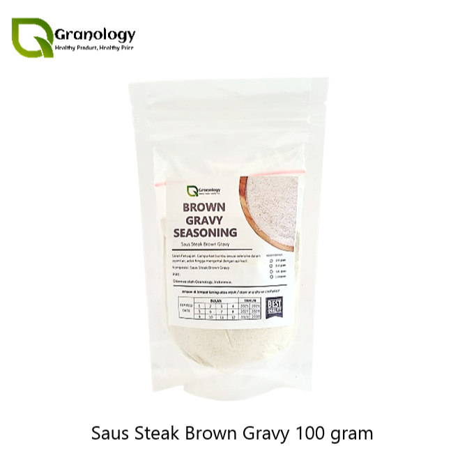 

Saus Steak Brown Gravy Instant / Saus Steak Instant (100 gram)