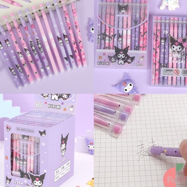 

Pilihan PEACHs S593 Pena Karakter Bisa Dihapus Pulpen Erasable Pulpen Bisa Dihapus 12 PCS Pena Hitam 12 PCS Erasable Gel Pen