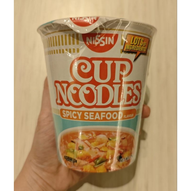 

(Nissin) Spicy Seafood Cup Noodles 75 gr