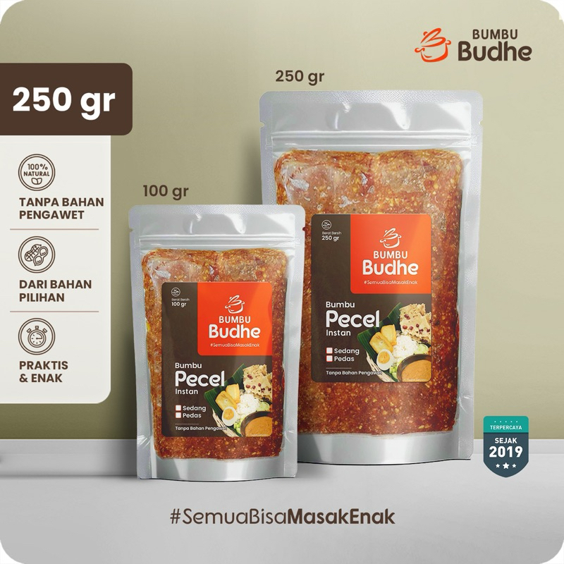 

Sambel Pecel Instant 250 gr | Bumbu Pecel | Pecel Pedas | Pecel Enak Murah