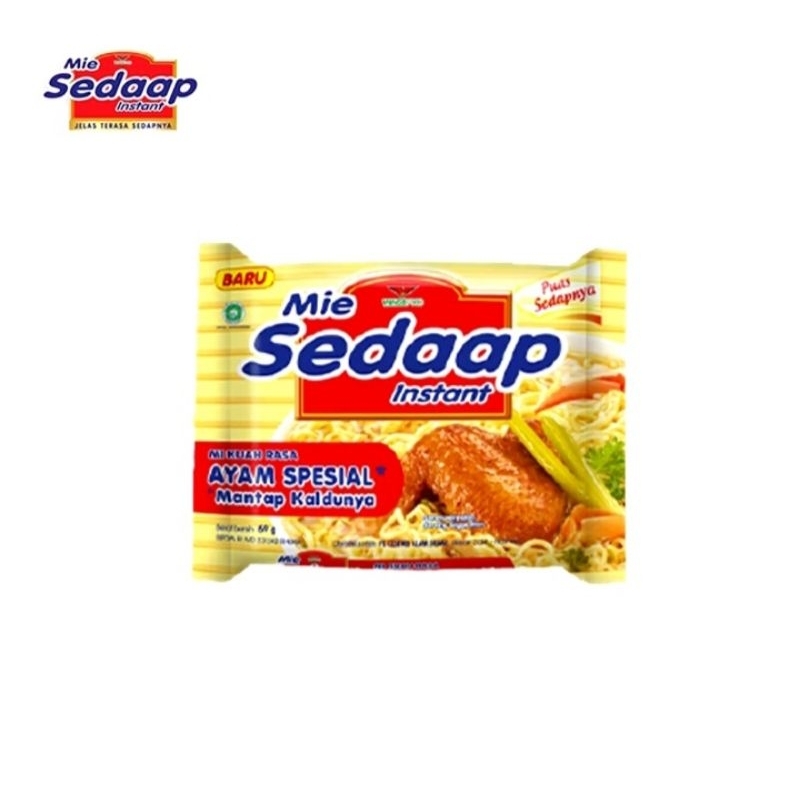 

mie sedaap instan kuah Ayam spesial 60gr