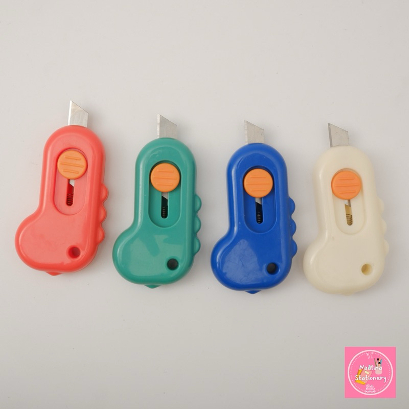 

Mini Cutter Dino CU-0509 Joyko Pisau Pemotong Kertas Dinosaurus Lucu