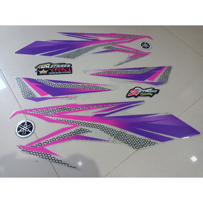 Striping Rx King Transparan || Striping Rx King