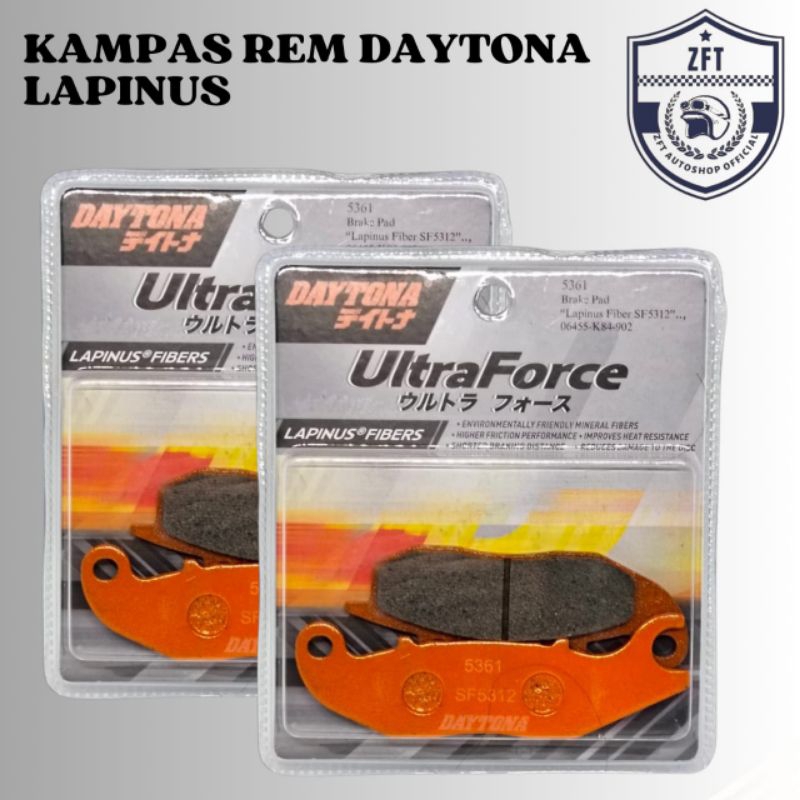 Kampas Rem Daytona Lapinus Pcx Abs Adv Crf Original Daytona