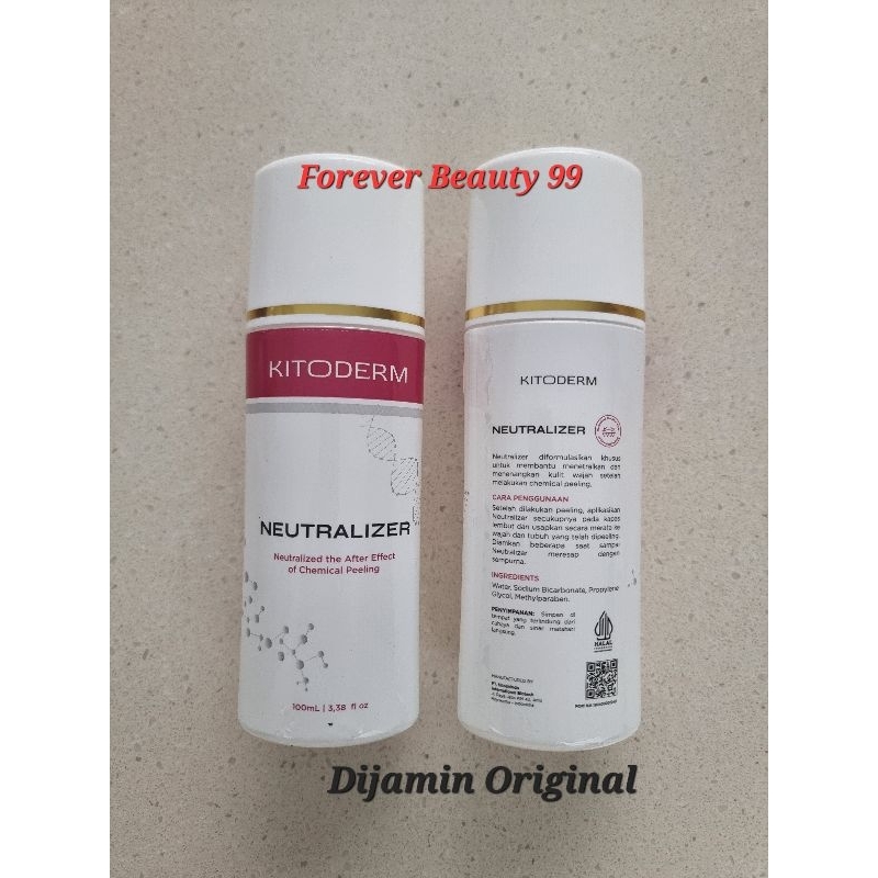 Kitoderm Neutralizer Peeling - cairan penetral peeling 100 ml