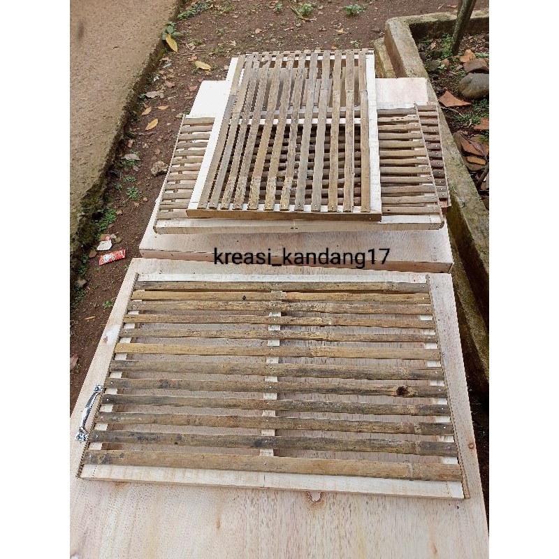 termurah alas footresh bambu uk 40×30cm tatakan bambu alas bambu alas kandang