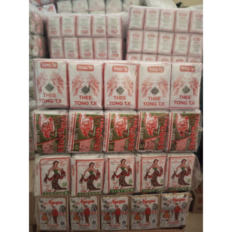 

racikan teh solo 40pcs gopek nyapu sintren tongji