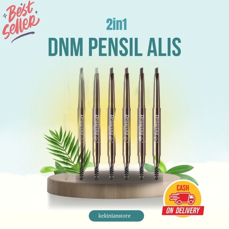 

DNM Pensil Alis 2in1 Eyebrow Brush