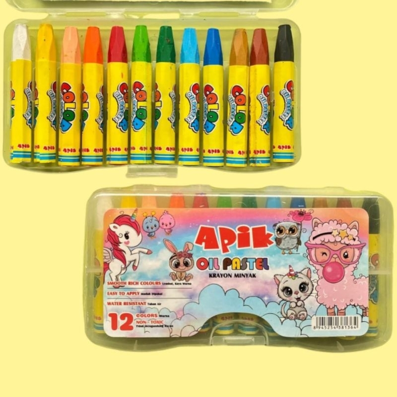 

CRAYON APIK 12 WARNA MURAH