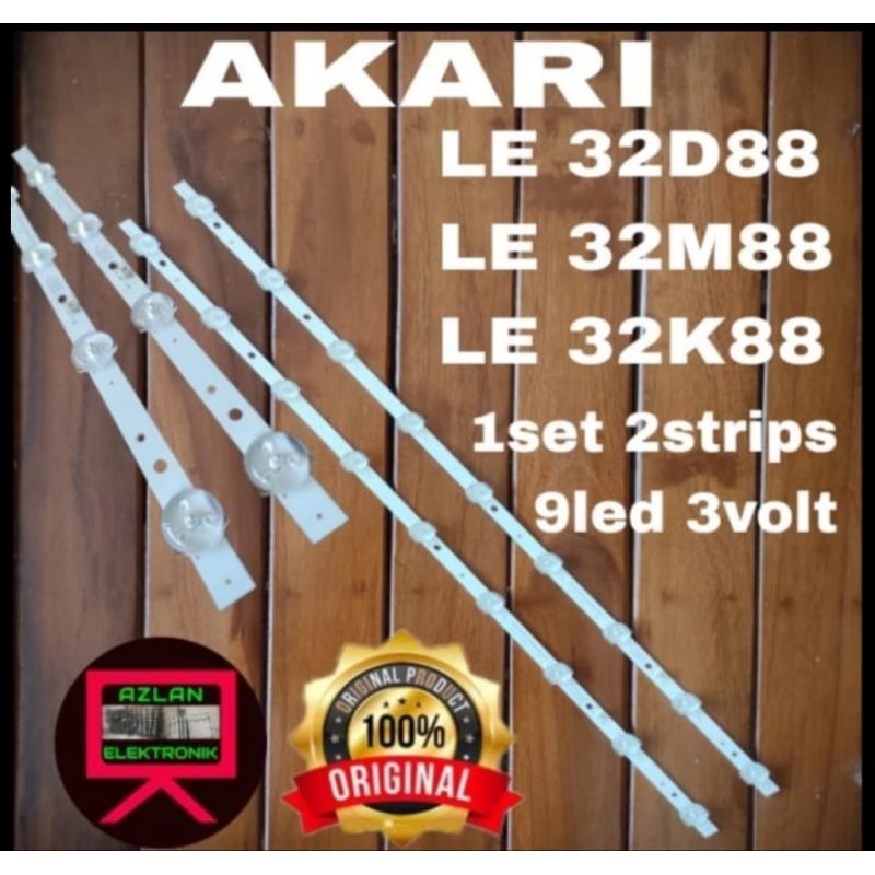 BACKLIGHT TV LED AKARI LE32D88