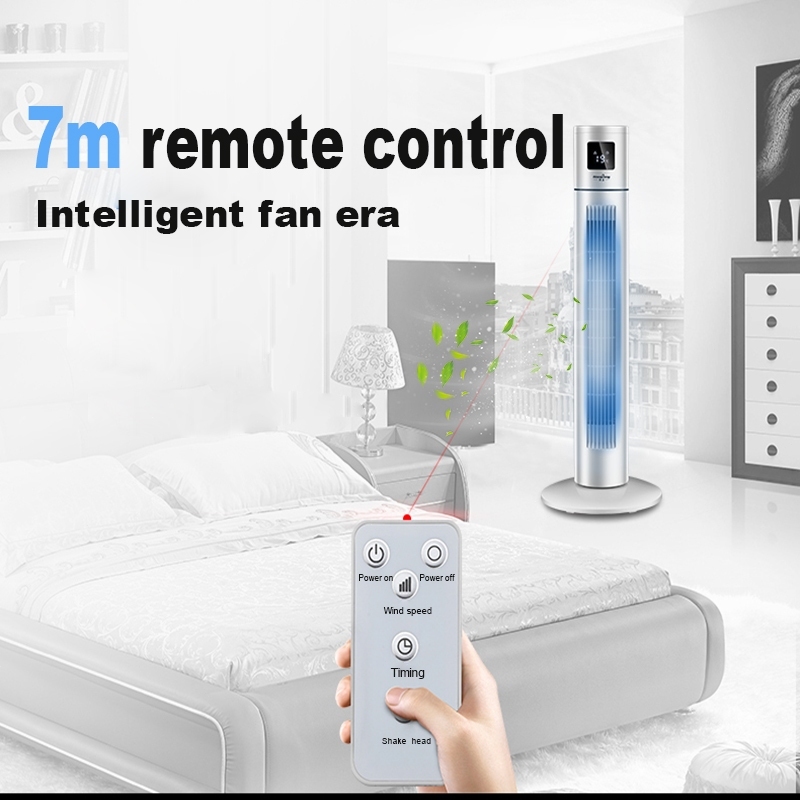 KANAZAWA Kipas Angin Menara Tower Fan Remote Suara Halus Hemat Listrik Untuk Ruangan Kecil