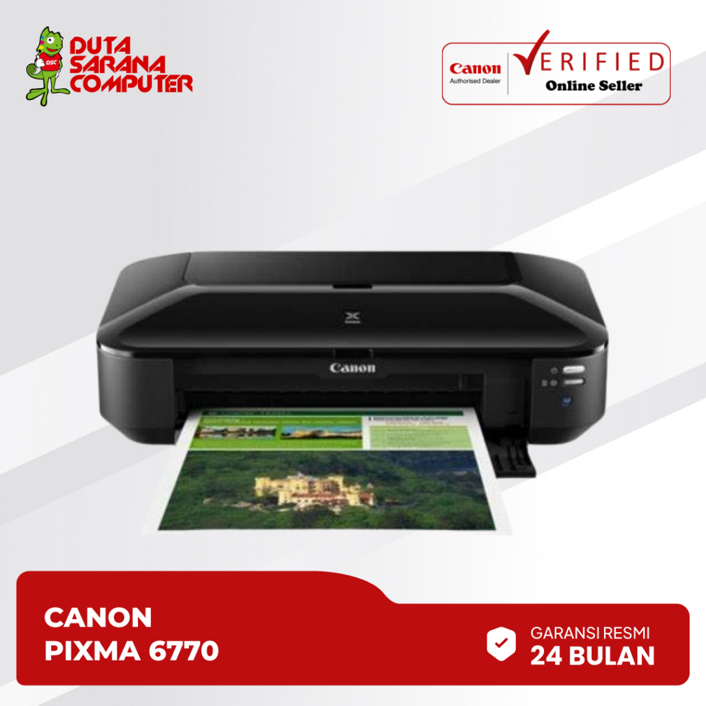 PRINTER CANON PIXMA IX6770 IX-6770 IX 6770 Printer Canon A3 Print Only Printer A3 MURAH