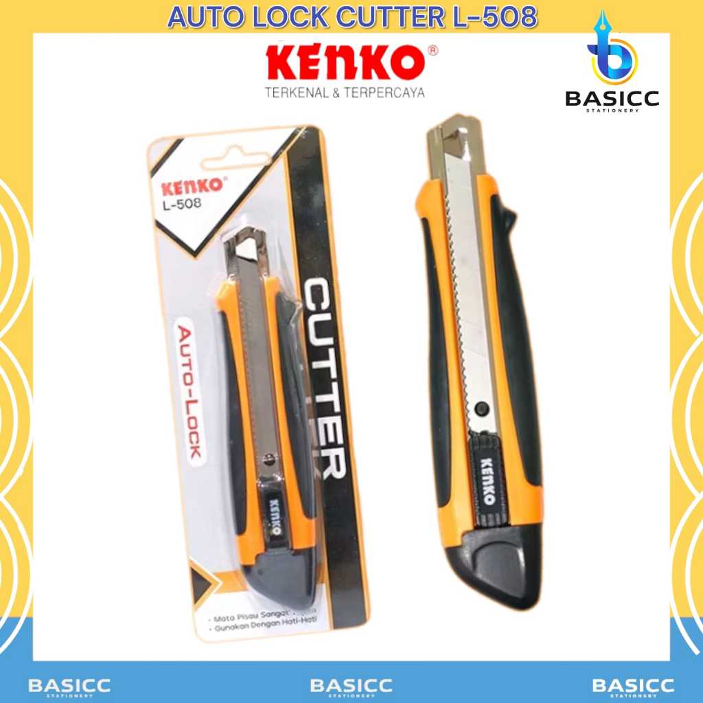 

Kenko Cutter Pemotong Auto Lock L 508 | @ 1 Pcs