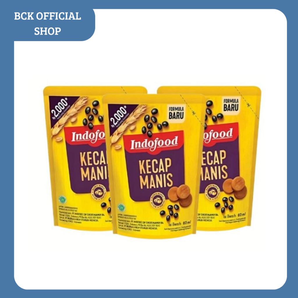

Kecap Indofood Refil 77gr Kemasan Ekonomis (PCS)