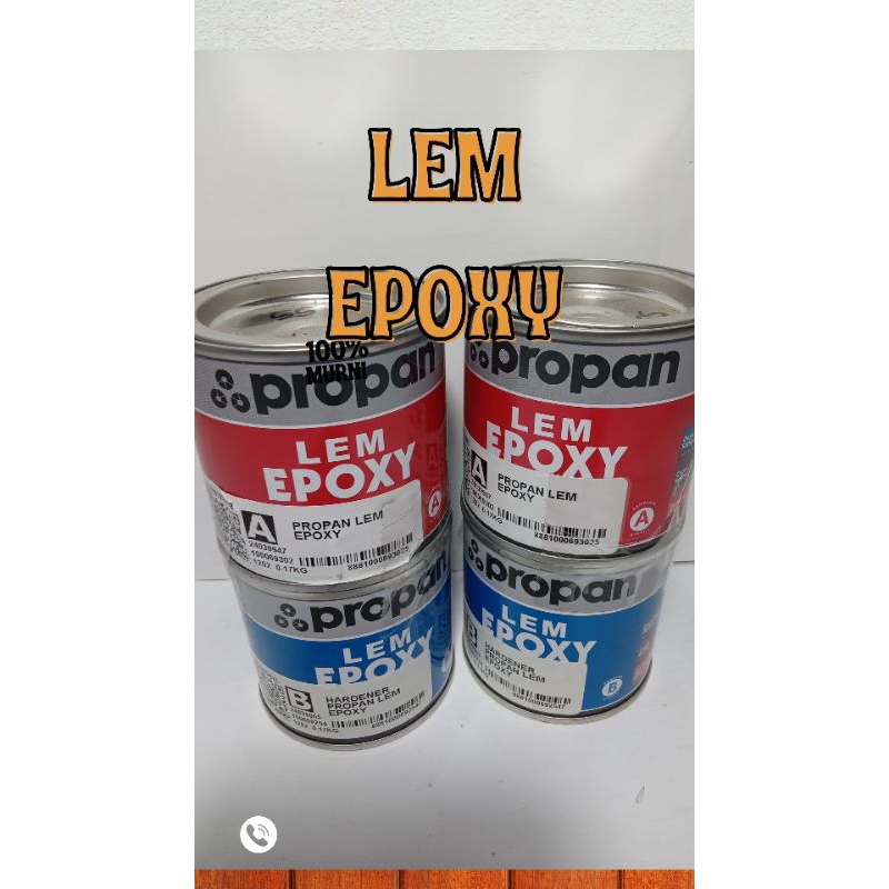 LEM EPOXY 2KOMPONEN PROPAN