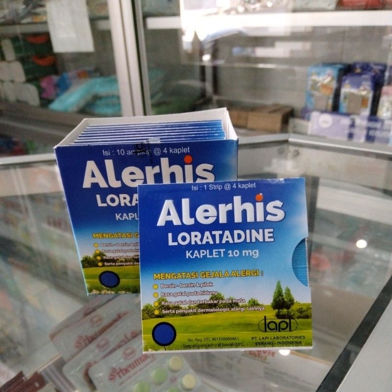 Obat Alergi Gatal, Bersin *Alerhis*