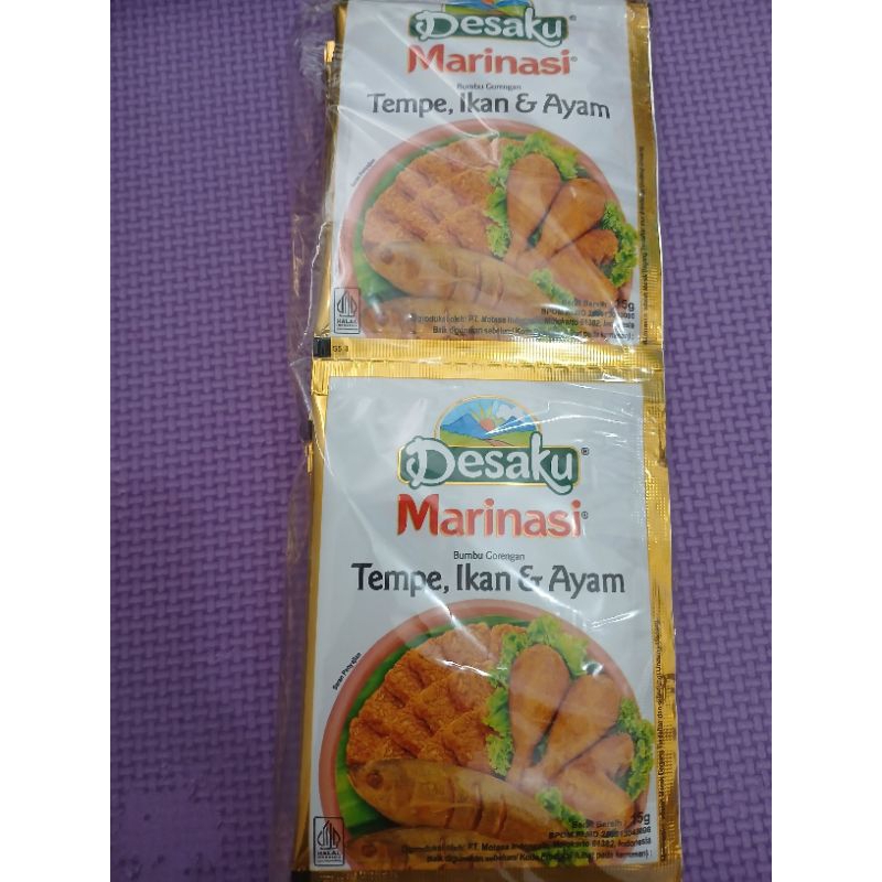 

desaku marinasi bumbu gorengan tempe, ikan, & ayam