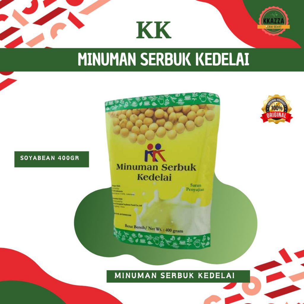 

Soya bean KK Minuman Serbuk Susu Kedelai @400gr