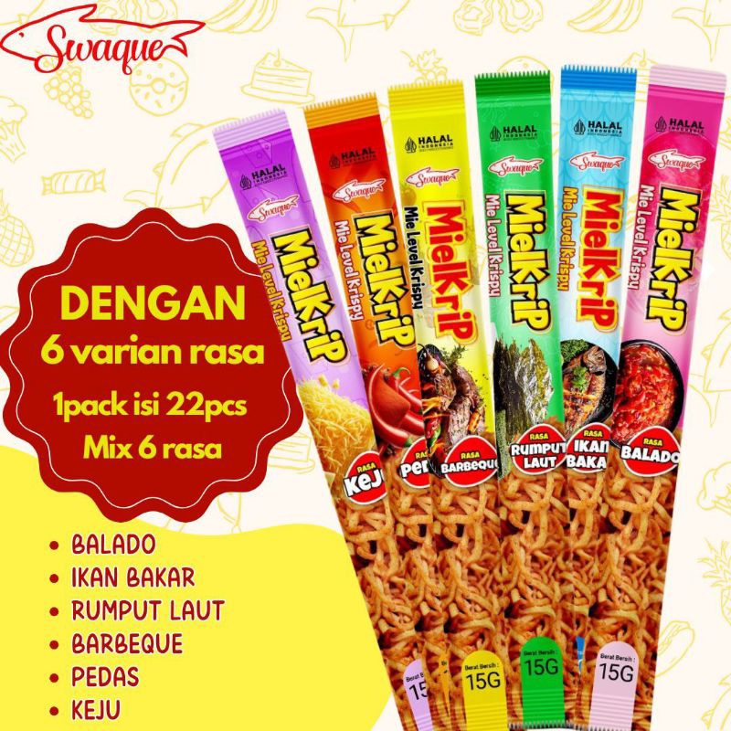 

Mielkrip Swaque / jajanan anak sehat