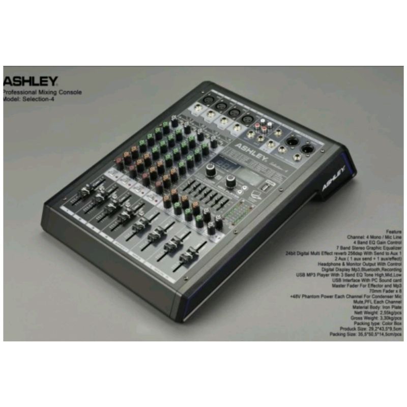 Mixer Ashley Selection 4 Channel Original